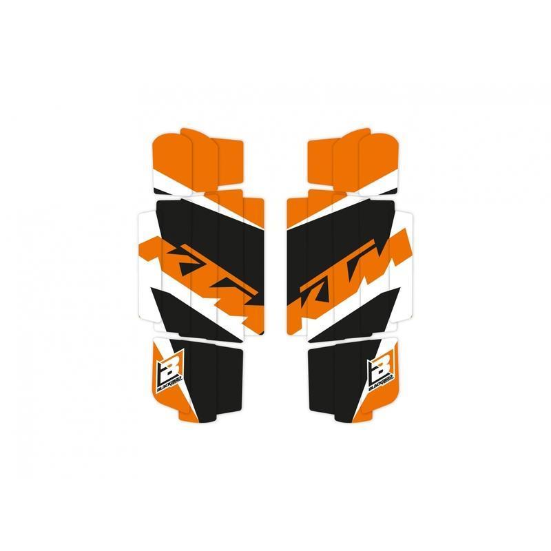 BLACKBIRD A504N : Adhesivos para rejillas de radiador BLACKBIRD Dream 4 - KTM SX/SX-F
