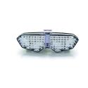 BIHR TZY-110-INT : Piloto trasero BIHR Led con intermitentes integradoYamaha R6