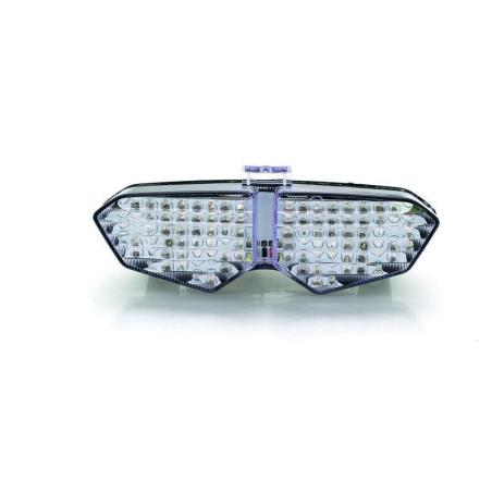 BIHR TZY-110-INT : Piloto trasero BIHR Led con intermitentes integradoYamaha R6