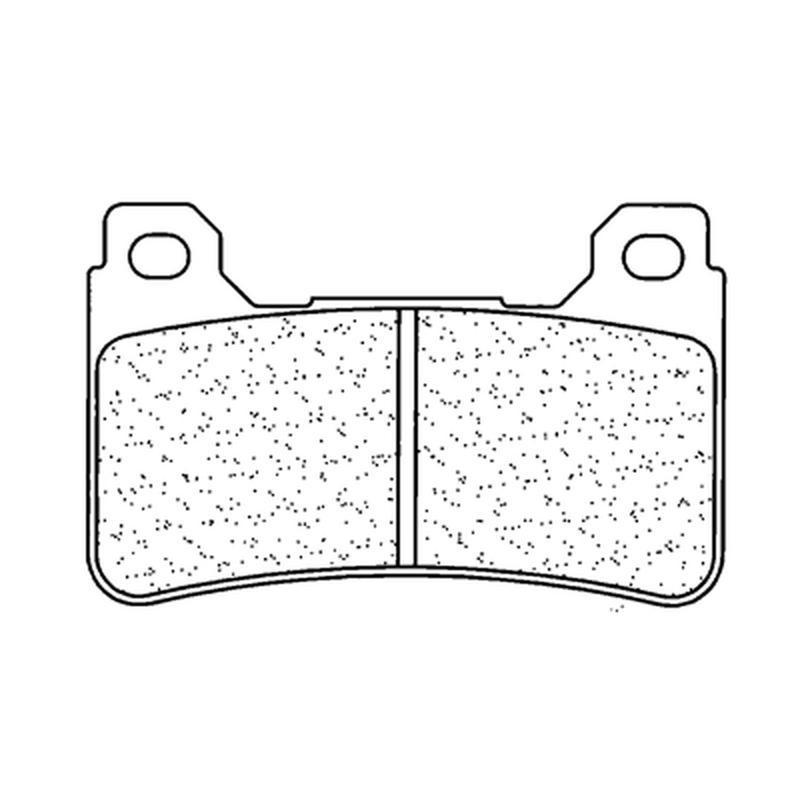 CL BRAKES 1134C60 : Juego de pastillas sinterizadas CL BRAKES (1134C60)