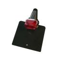 V PARTS L15-109 : Piloto + soporte de matricula negro universal V PARTS