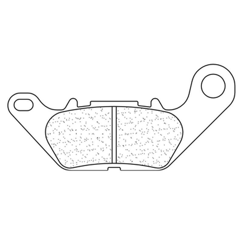 CL BRAKES 1224S4 : Juego de pastillas sinterizadas CL BRAKES (1224S4)