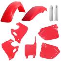 POLISPORT 91328 : Kit plástica POLISPORT color original - Honda CR125/250