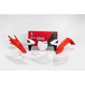 RACETECH R-KITKTM-OEM-526 : RACETECH Plastic Kit OEM Color (2017) Orange/White/Black KTM