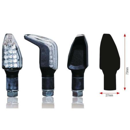 BIHR ST-210 : Juego de intermitentes LED BIHR Boomerang