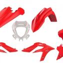 POLISPORT 91059 : Kit de plástica POLISPORT rojo/blanco Beta X-Trainer