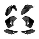 POLISPORT 90858 : Kit de plástica POLISPORT negro - Kawasaki KLR650