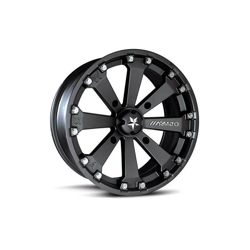 MSA WHEELS M20-04710 : Llanta MSA WHEELS M20 Kore Utility - negro 14x7