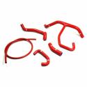 SAMCO TRI-13RED : SAMCO Radiator Hoses - 5 Triumph Speed Triple 675