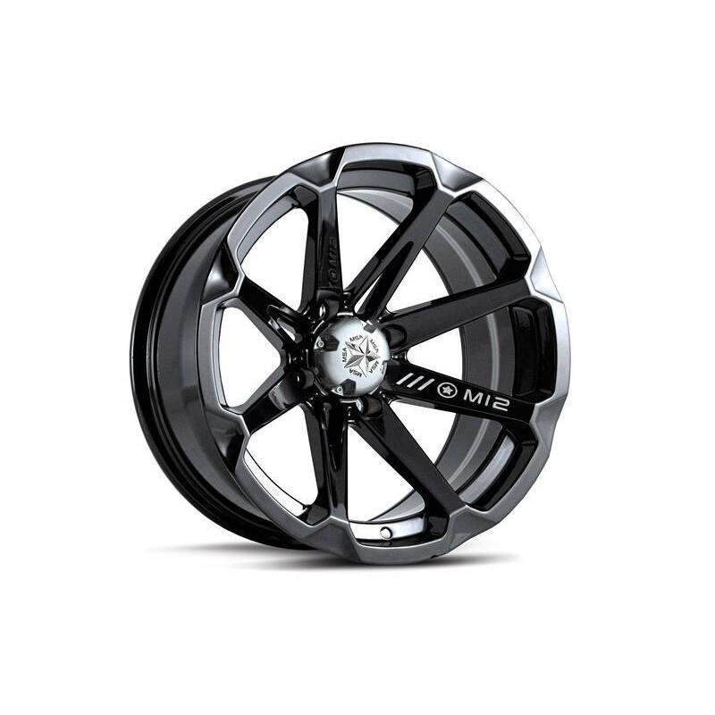 MSA WHEELS M12-05756 : Llanta MSA WHEELS M12 Diesel Utility - negro 15x7