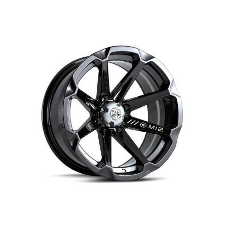 MSA WHEELS M12-05756 : Llanta MSA WHEELS M12 Diesel Utility - negro 15x7