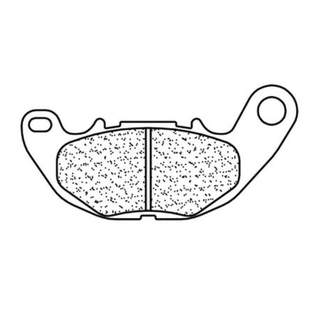 CL BRAKES 1240XBK5 : Juego de pastillas sinterizadas CL BRAKES (1240XBK5)