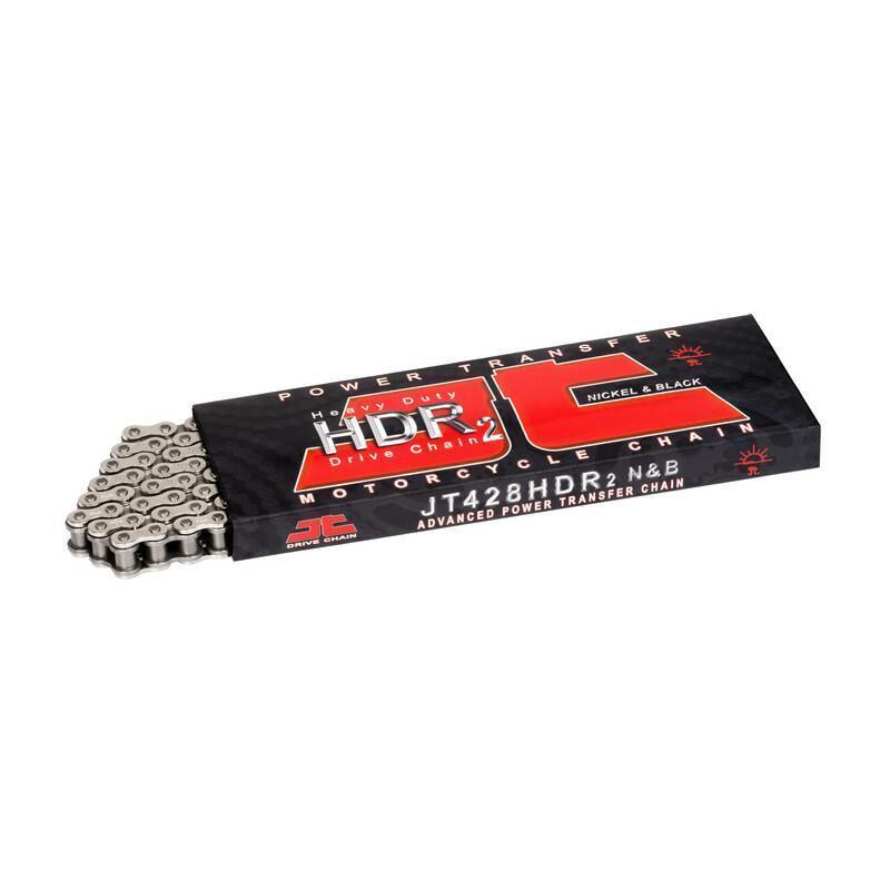 JT DRIVE CHAIN JTC428HDRNB130SL : Cadena JT DRIVE CHAIN 428 HDR Drive paso 428