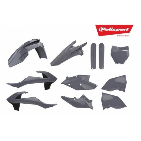 POLISPORT  : POLISPORT Plastic & Graphic Kit Nardo Grey/Stealth Deco KTM