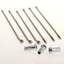 HAAN WHEELS 1504003/3/10 : HAAN WHEELS 16 Spokes set - 32 spokes"