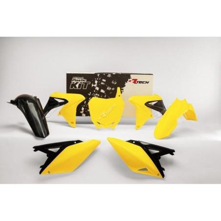 RACETECH R-KITRMZ-OEM-511 : RACETECH Plastic Kit OEM Colour (14-16) Yellow/Black Suzuki RM-Z250