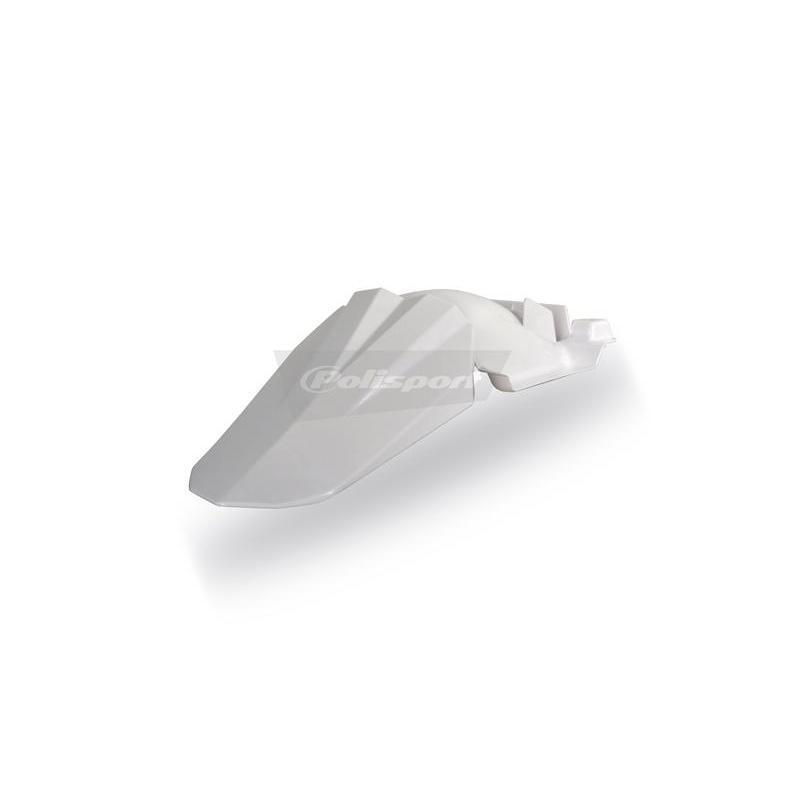 POLISPORT 8550300001 : Guardabarros trasero POLISPORT blanco Husqvarna