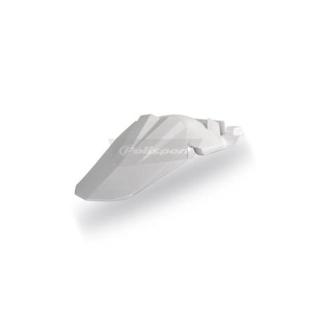 POLISPORT 8550300001 : Guardabarros trasero POLISPORT blanco Husqvarna
