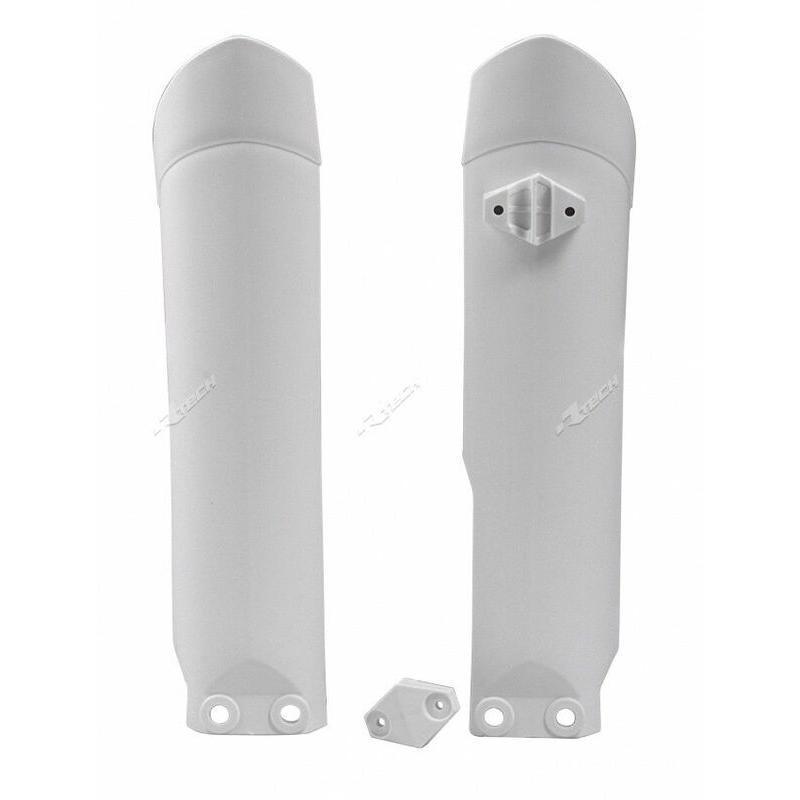 RACETECH R-PSKTMBN0985 : Protectores de horquilla RACETECH - blanco