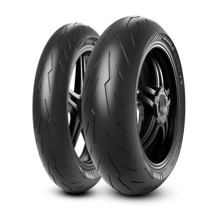 PIRELLI 4074700 : Neumático PIRELLI DIABLO ROSSO IV 200/60 ZR 17 M/C (80W) TL