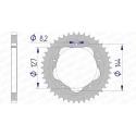 AFAM 51608-37 : Corona AFAM aluminio 51608 - Paso 525