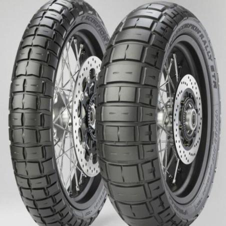 PIRELLI 2865100 : Neumático PIRELLI SCORPION RALLY STR (F) 110/80 R 19 M/C 59V TL M+S