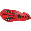 POLISPORT 8308200023 : Paramanos POLISPORT MX Flow rojo / negro - Honda CRF450R / RX