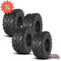 KENDA  : 4 Utility Tire Pack KENDA BEAR CLAW K299 6PR (2 x 25X8-12 + 2 x 25X10-12)