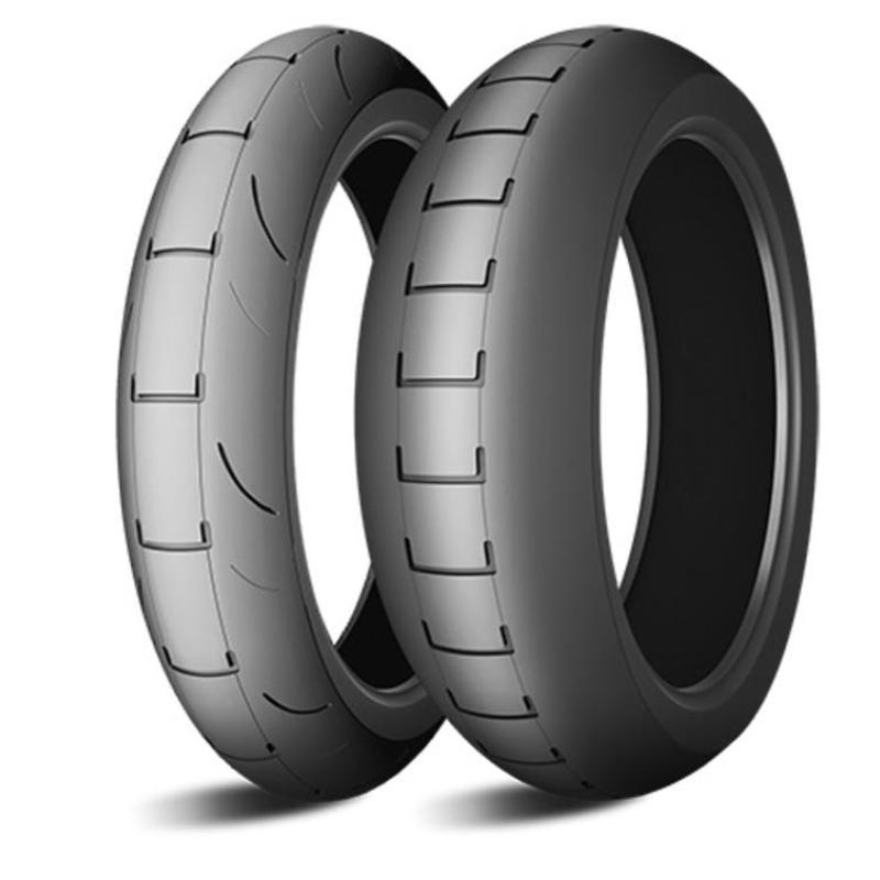 MICHELIN 850136 : Neumático MICHELIN POWER SUPERMOTO B2 160/60 R 17 NHS TL