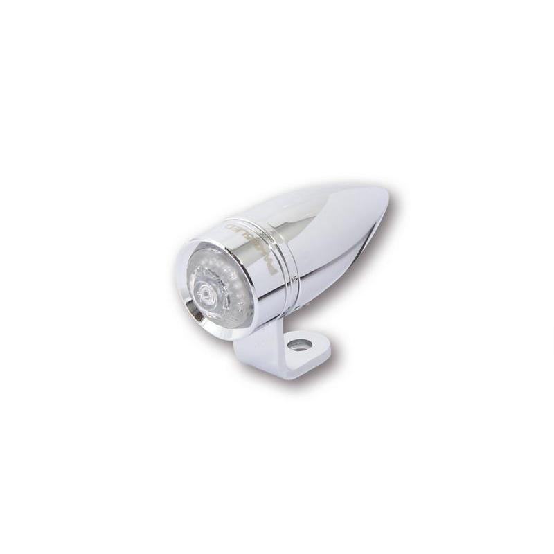 HIGHSIDER 203-216013 : Juego de intermitentes LED HIGHSIDER Mono Bullet (corto)