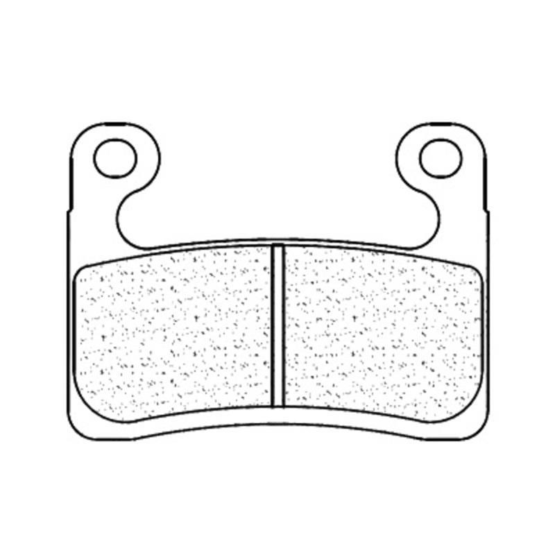 CL BRAKES 1257C60 : Juego de pastillas de freno sinterizadas CL BRAKES 1257C60