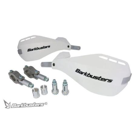 BARKBUSTERS EGO-201-00-WH : Paramanos BARKBUSTERS EGO montaje 2 puntos (manillar recto 22mm)