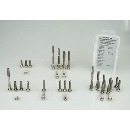 SCAR STIMENGKX250 : SCAR Engine Bolt Kit Titanium