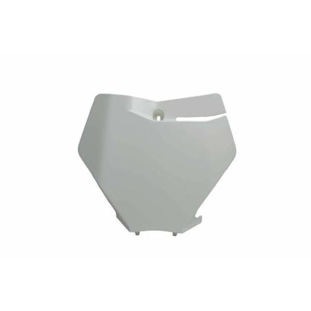 RACETECH R-TBKTMBN0019 : Portanúmeros delantero RACETECH Blanco KTM SX / SX-F