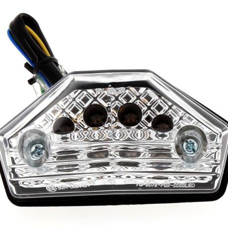 V PARTS 6A2M8W0S2B : Piloto trasero V PARTS Cristal/LED tipo origen Rieju MRT50