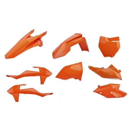 POLISPORT 90700 : Kit de plásticos POLISPORT naranja