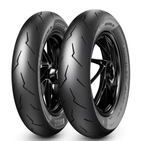 PIRELLI 4288300 : Neumático PIRELLI DIABLO ROSSO SCOOTER SC 140/70-14 M/C 62S TL