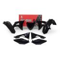 RACETECH R-KITCRF-NR0-522 : Kit plastica RACETECH - Black Honda CRF