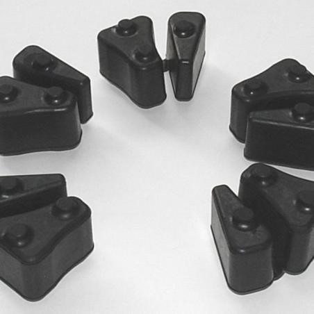 TOURMAX KITR10 : Gomas amortiguadoras rueda trasera TOURMAX Braking B-One
