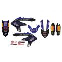 BLACKBIRD 2252R11 : Kit de adhesivos BLACKBIRD Replica Yamaha Racing 22