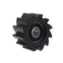 RFX FXCR2010055BK : Rodillo de cadena RFX Race (negro) 38 mm - Kawasaki KXF250/450