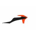 RACETECH R-CVKTMNRAR19 : RACETECH Radiator Covers Black/Orange KTM