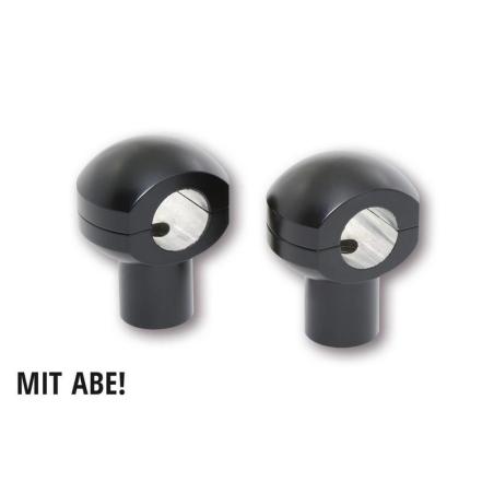 HIGHSIDER 150-020 : Elevador de manillar HIGHSIDER +50 mm / manillar Ø25,4