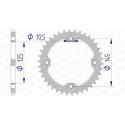 AFAM 13407-38 : Corona AFAM aluminio 13407 - Paso 520