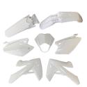 V PARTS 007M8AP81B : Kit plástica V PARTS tipo origen blanco Rieju MRT