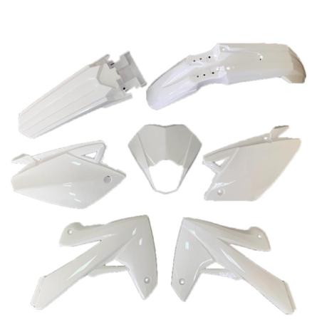 V PARTS 007M8AP81B : Kit plástica V PARTS tipo origen blanco Rieju MRT