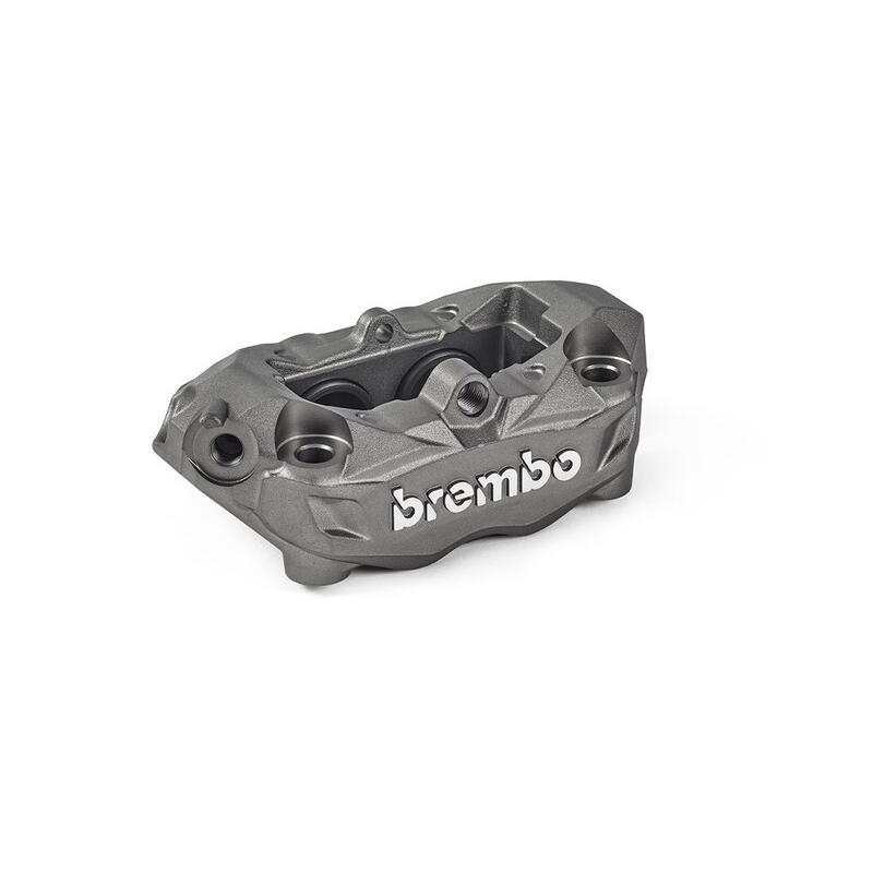 BREMBO 920.B690.39 : Pinza de freno BREMBO M4 delantero izquierdo titanio Ø32mm