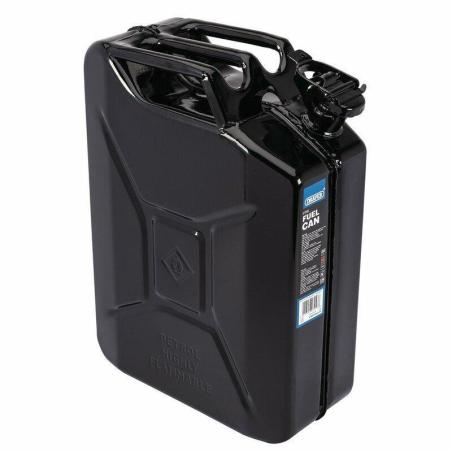 DRAPER 7257 : Bidón de combustible de acero DRAPER - negro 20L