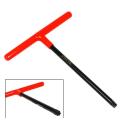 RFX FXWT3024599BK : Llave de vaso en T RFX Pro (negro/naranja) de alcance estándar con mango de goma - KTM T45, cabeza Torx