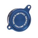 RFX FXFC2020099BU : Tapa del filtro de aceite RFX Pro (azul) - Kawasaki KXF450